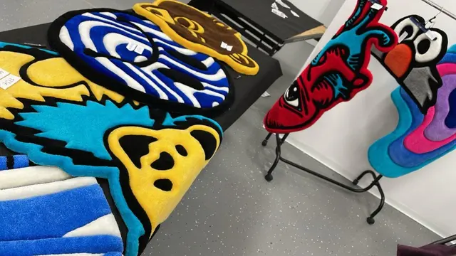 Sneakerness 2023: egyedi kézzel készített szőnyeg